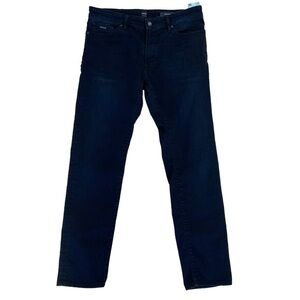 Hugo Boss men jeans black 030 Maine regular fit stretch denim size 36